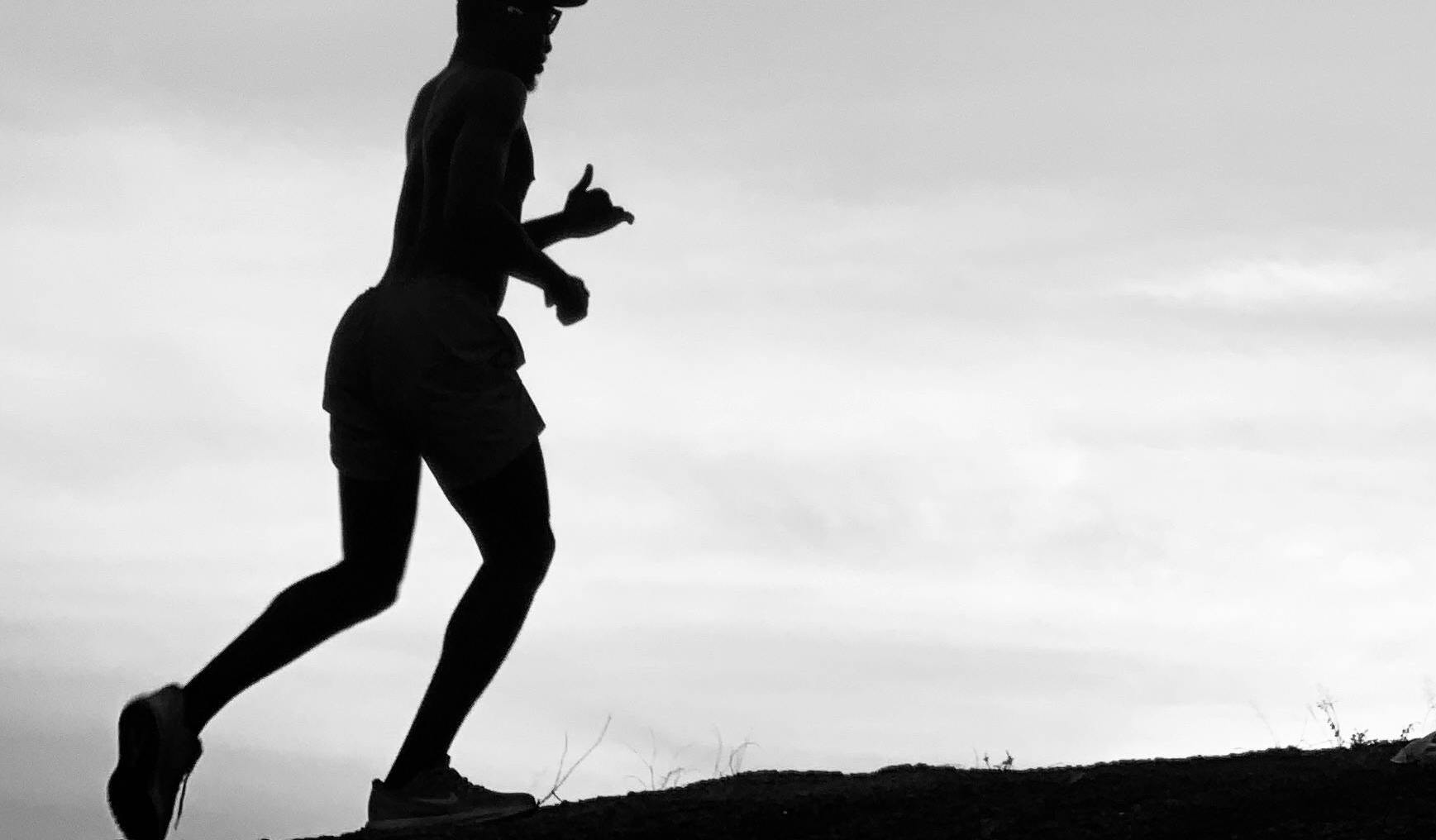 running silhouette