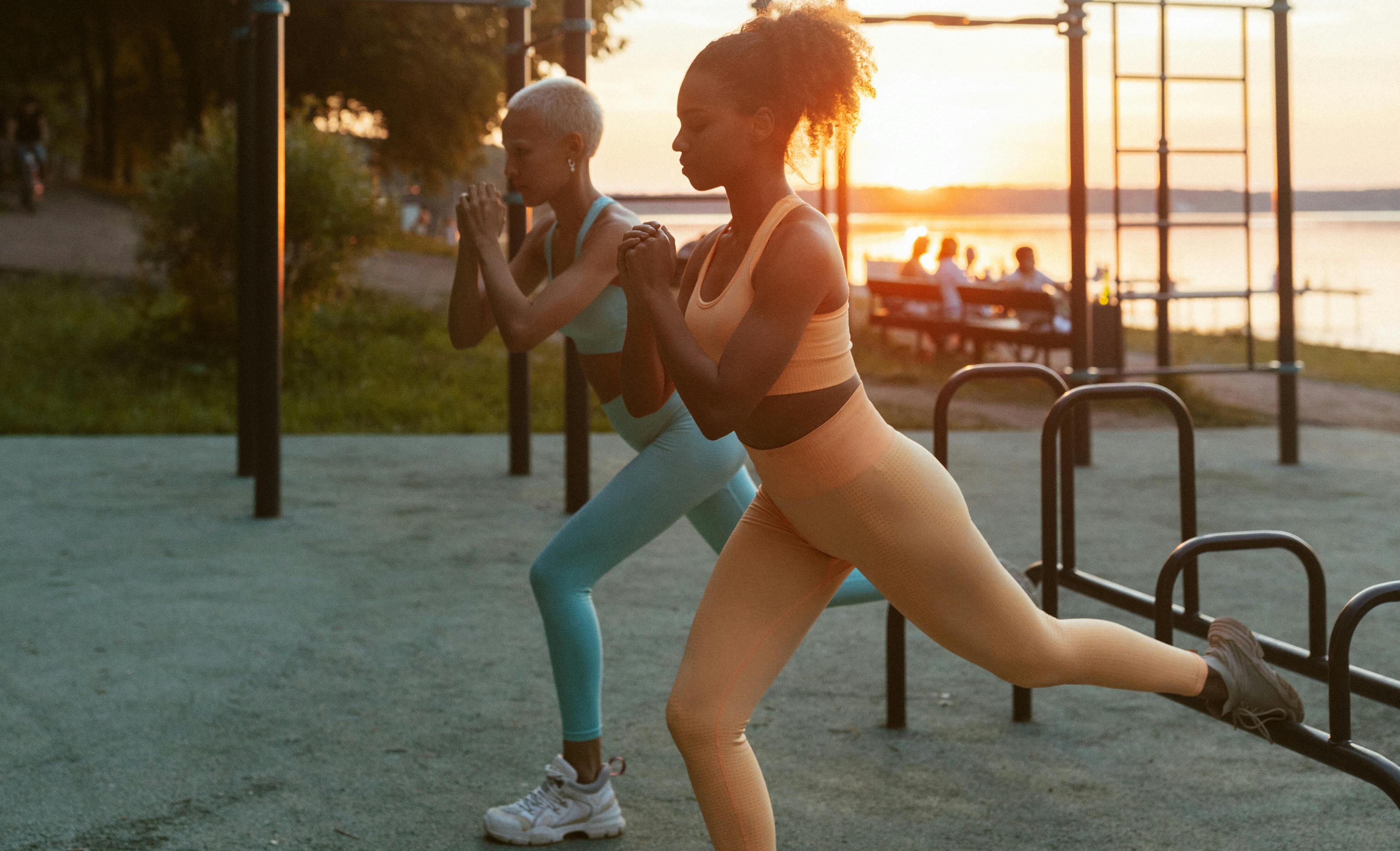 sunset workout